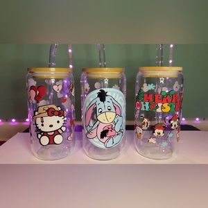 CUSTOM GLASS CUPS 🫶🏼